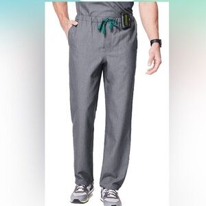 Mens FIGS charcoal gray scrub pants
